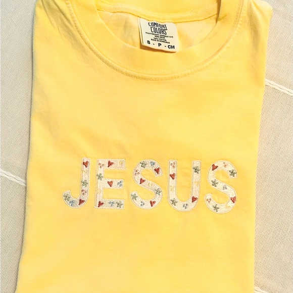Tops - Last one! Super sweet embroiderd t shirt
